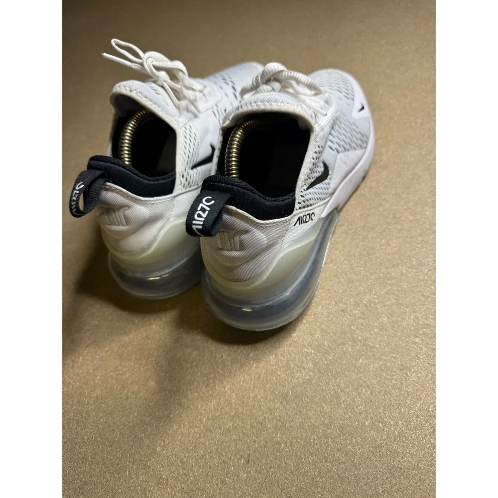 Nike Air Max 270 White Black AH6789-100 Womens Running Shoes Sneaker